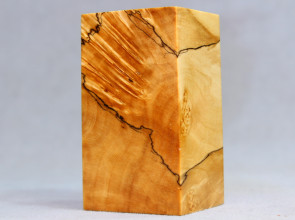 Stabilized Spalted Maple Wood Mod Block